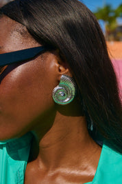 Sabbia Earring - Seashell Silver