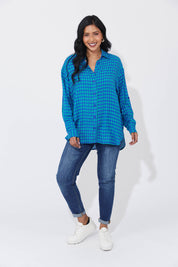 Casablanca Shirt - Blue/Oasis