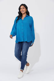 Casablanca Shirt - Blue/Oasis