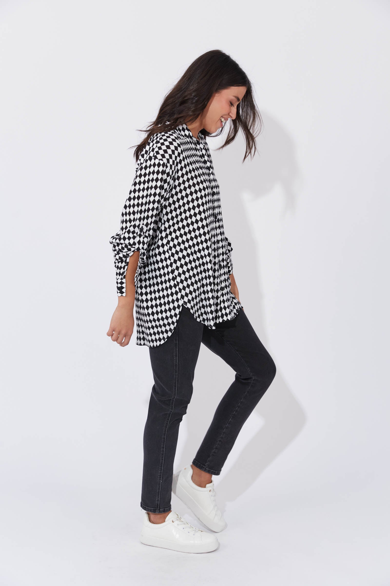 Casablanca Shirt - White/Kohl