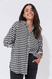 Casablanca Shirt - White/Kohl