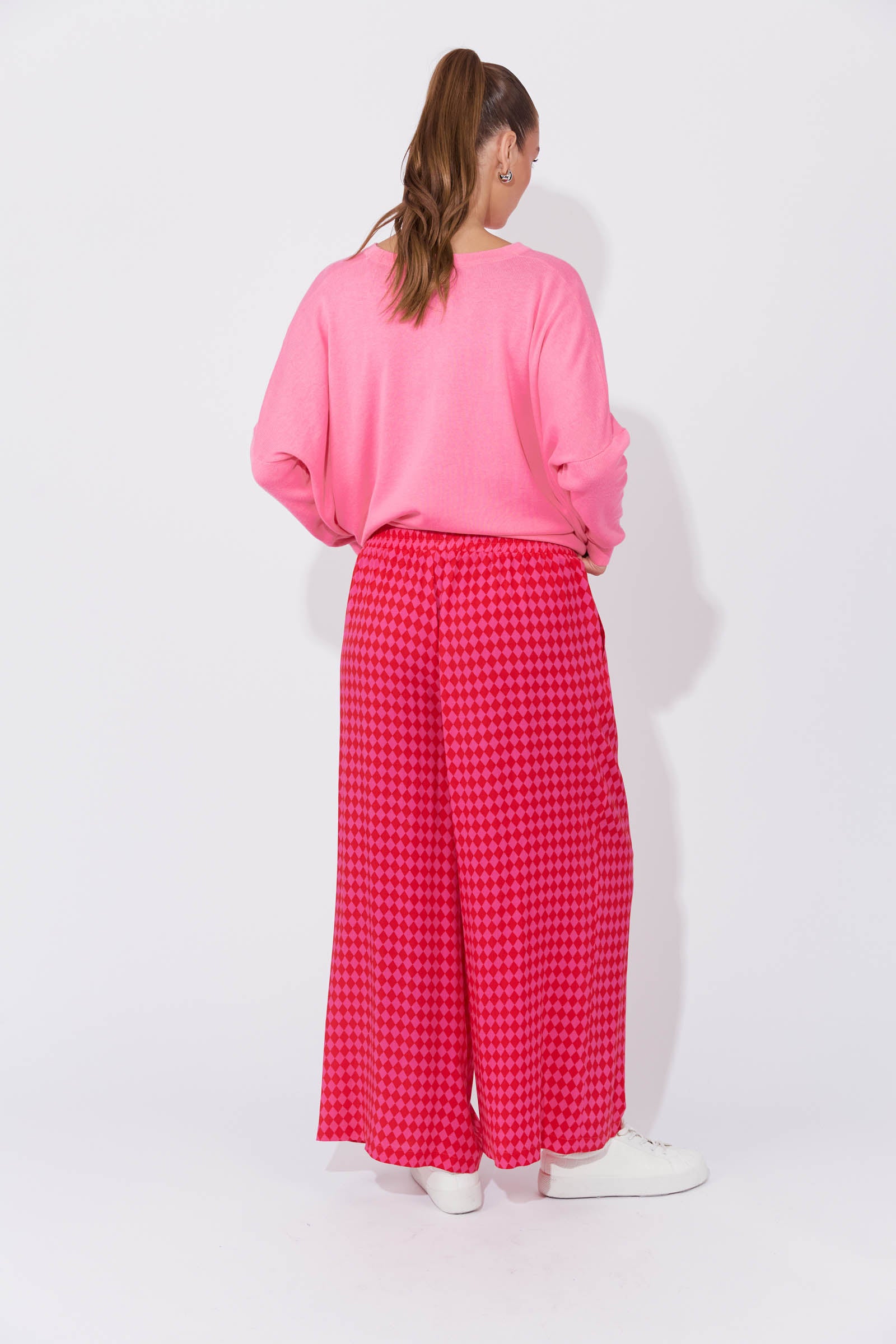 Casablanca Pant - Chilli/Pink