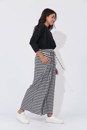 Casablanca Pant - White/Kohl