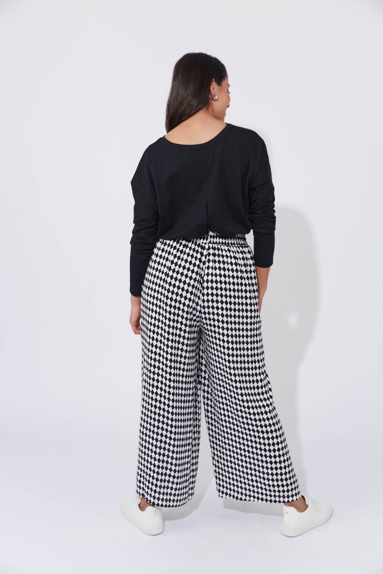 Casablanca Pant - White/Kohl
