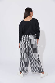 Casablanca Pant - White/Kohl