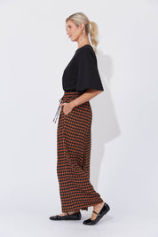 Casablanca Pant - Kohl/Dune