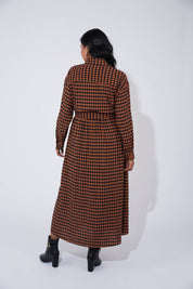 Casablanca Dress - Kohl/Dune