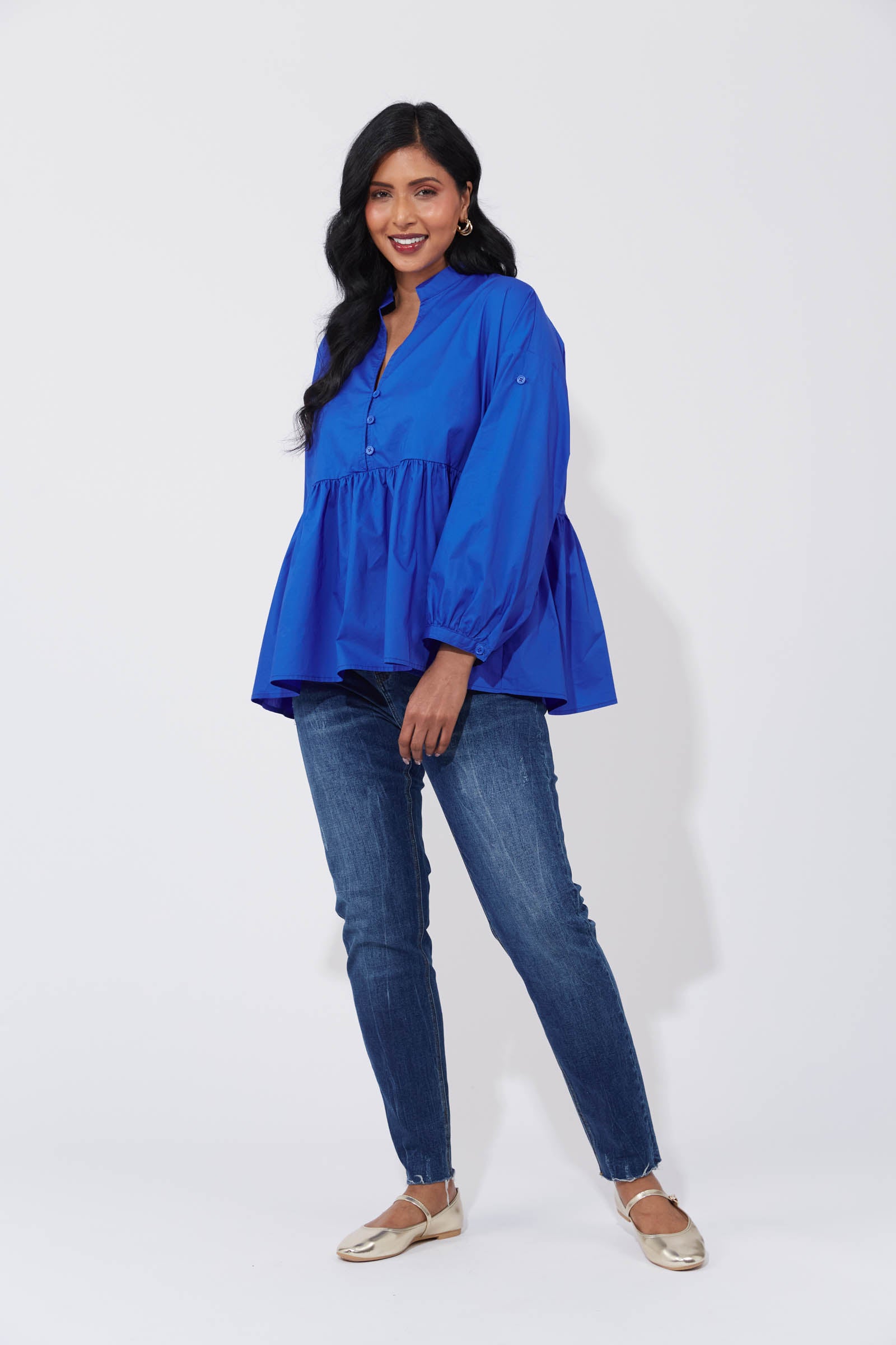 Phoenix Top - Cobalt
