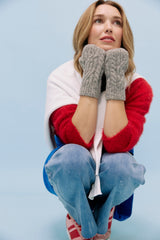 Fairbanks Cable Glove - Grey