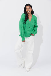 Corfu Cardigan - Oasis