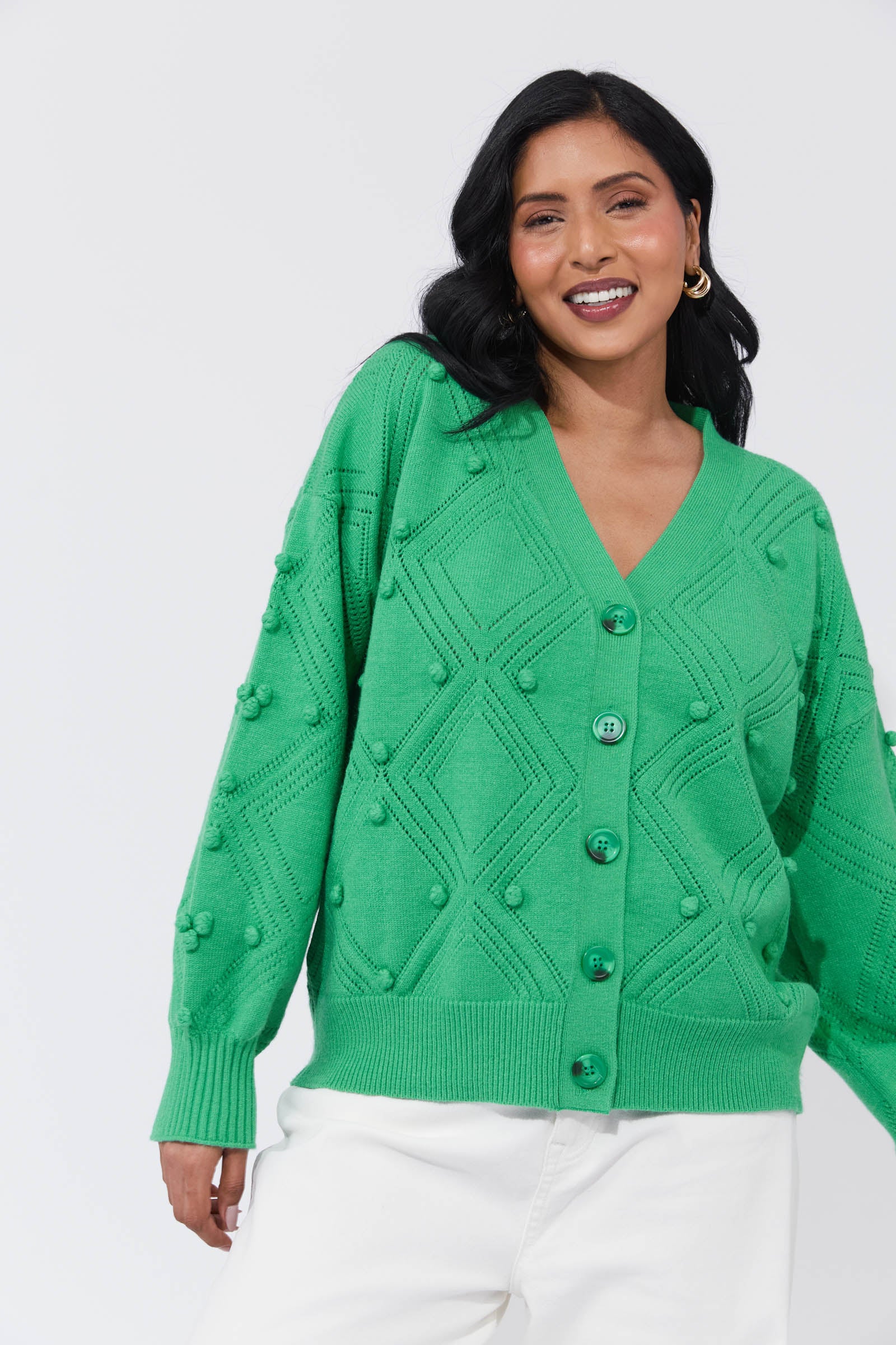 Corfu Cardigan - Oasis