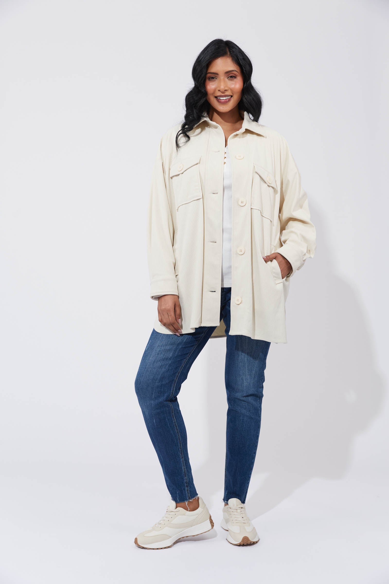 Nashville Shacket - Sand