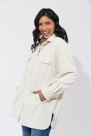 Nashville Shacket - Sand