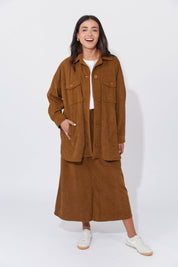 Nashville Shacket - Dune