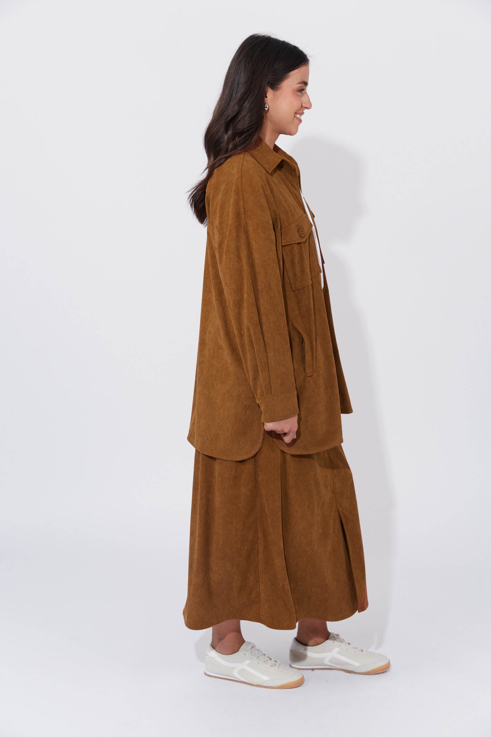 Nashville Shacket - Dune