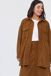 Nashville Shacket - Dune