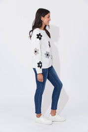 Delphi Jumper - White/Kohl