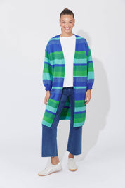 Yuma Cardigan - Blue/Oasis