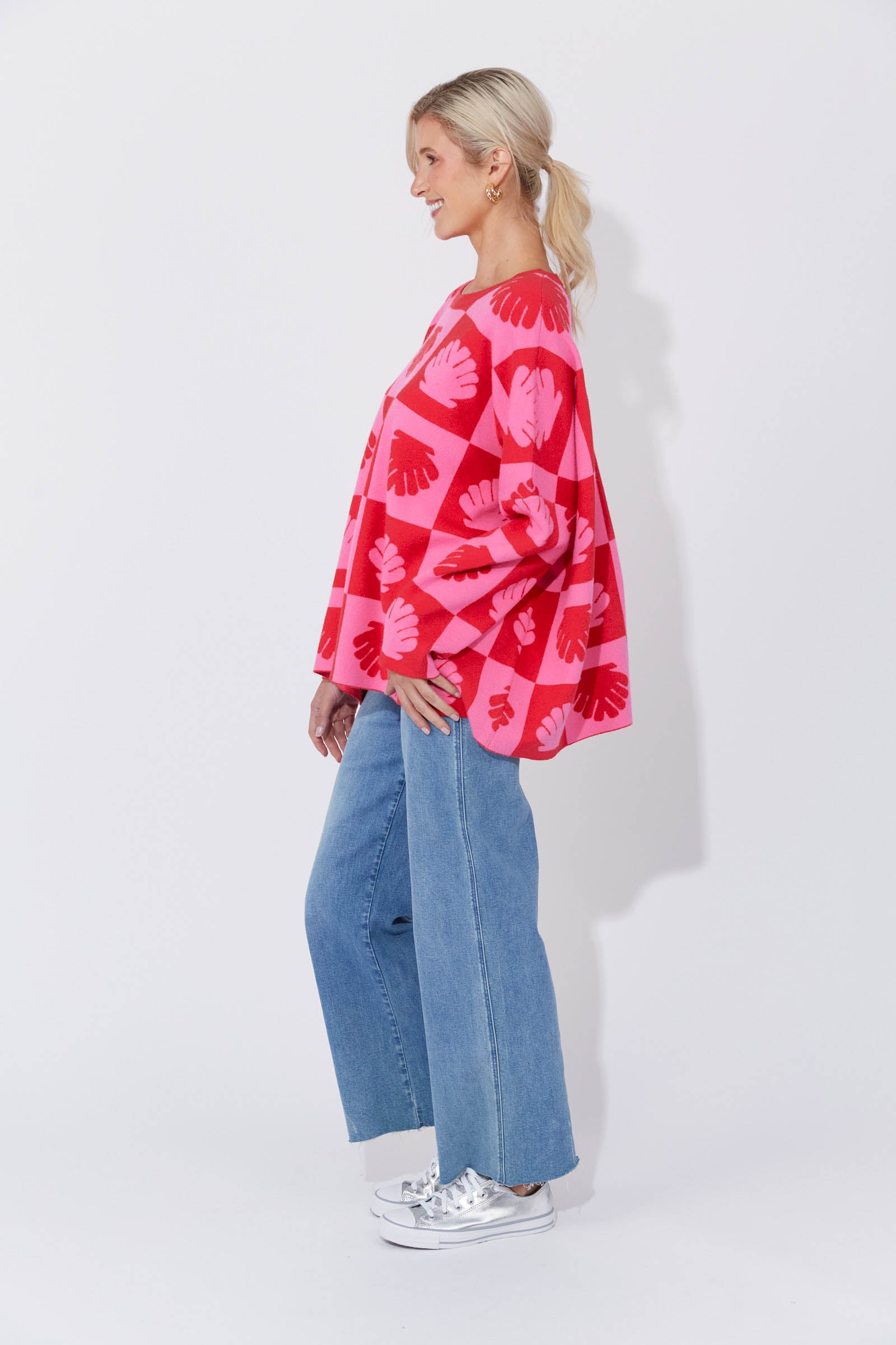 Maui Jumper - Chilli/Pink