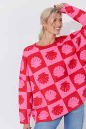 Maui Jumper - Chilli/Pink