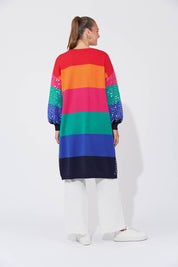 Cancun Cardigan - Rainbow