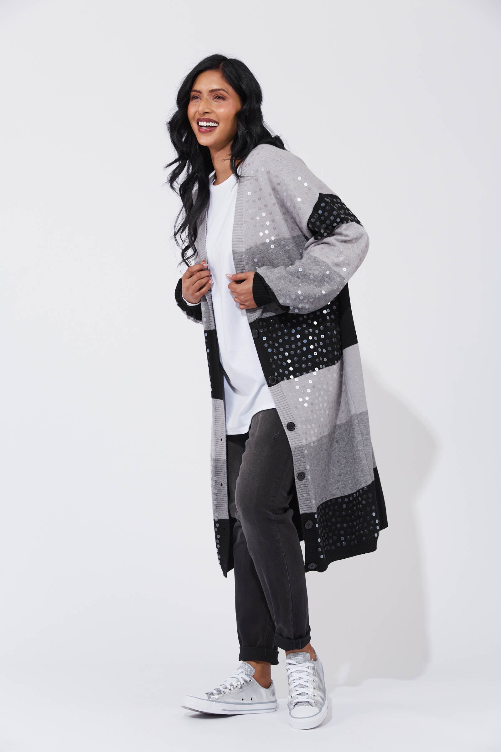 Cancun Cardigan - Storm