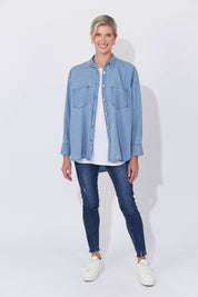 Austin Denim Shirt - Denim