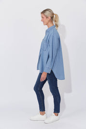 Austin Denim Shirt - Denim