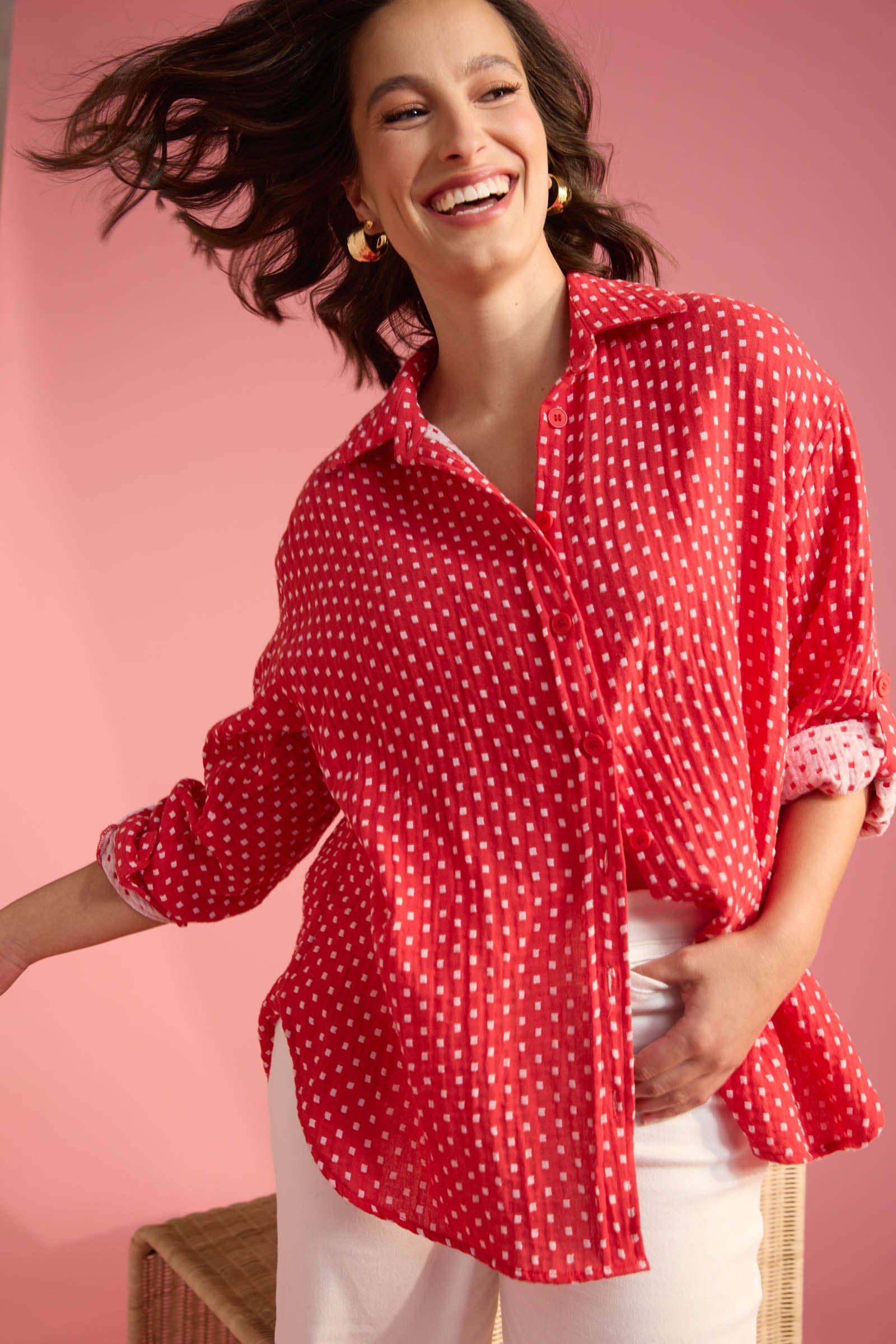 Vanuatu Shirt - Chilli