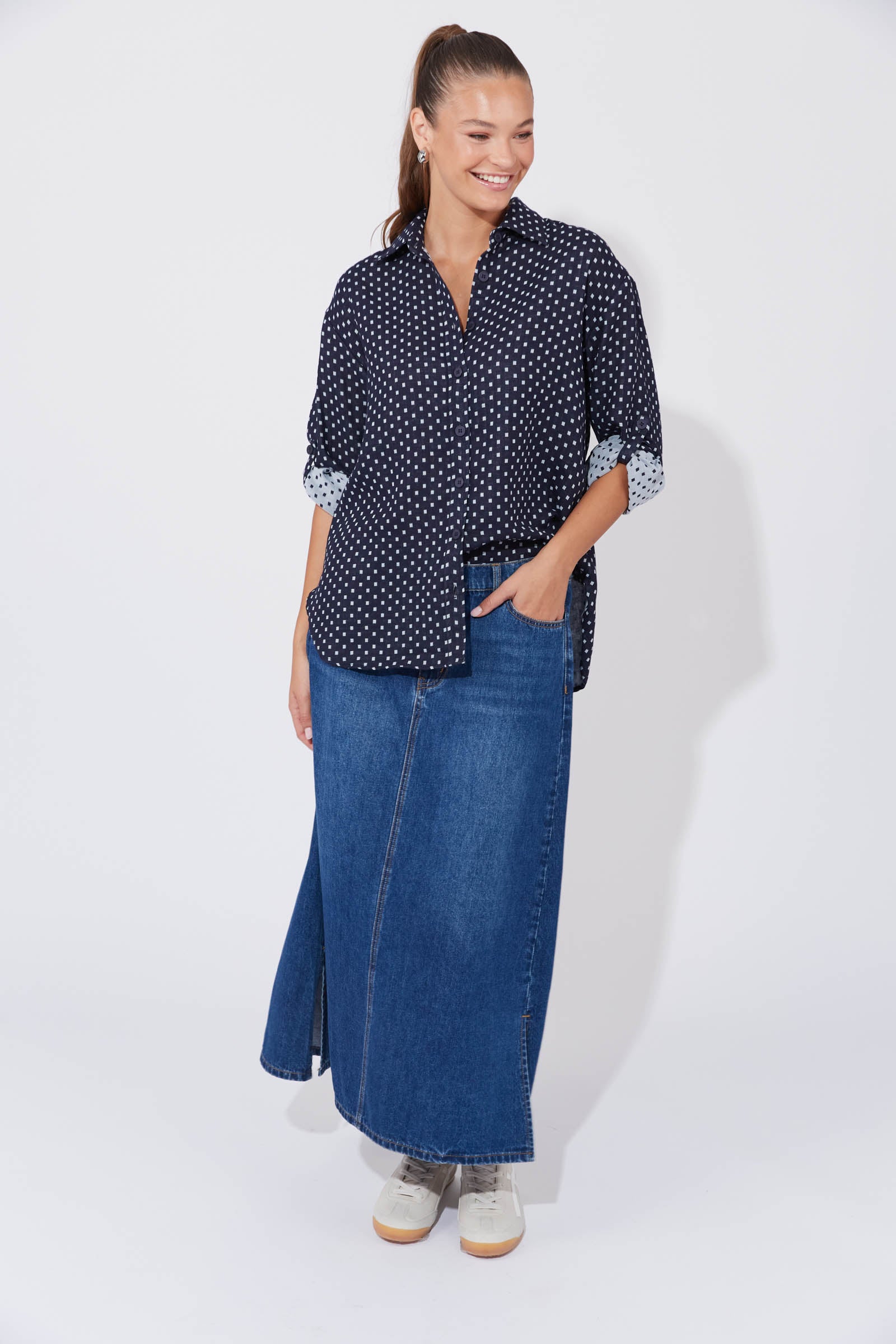 Vanuatu Shirt - Navy