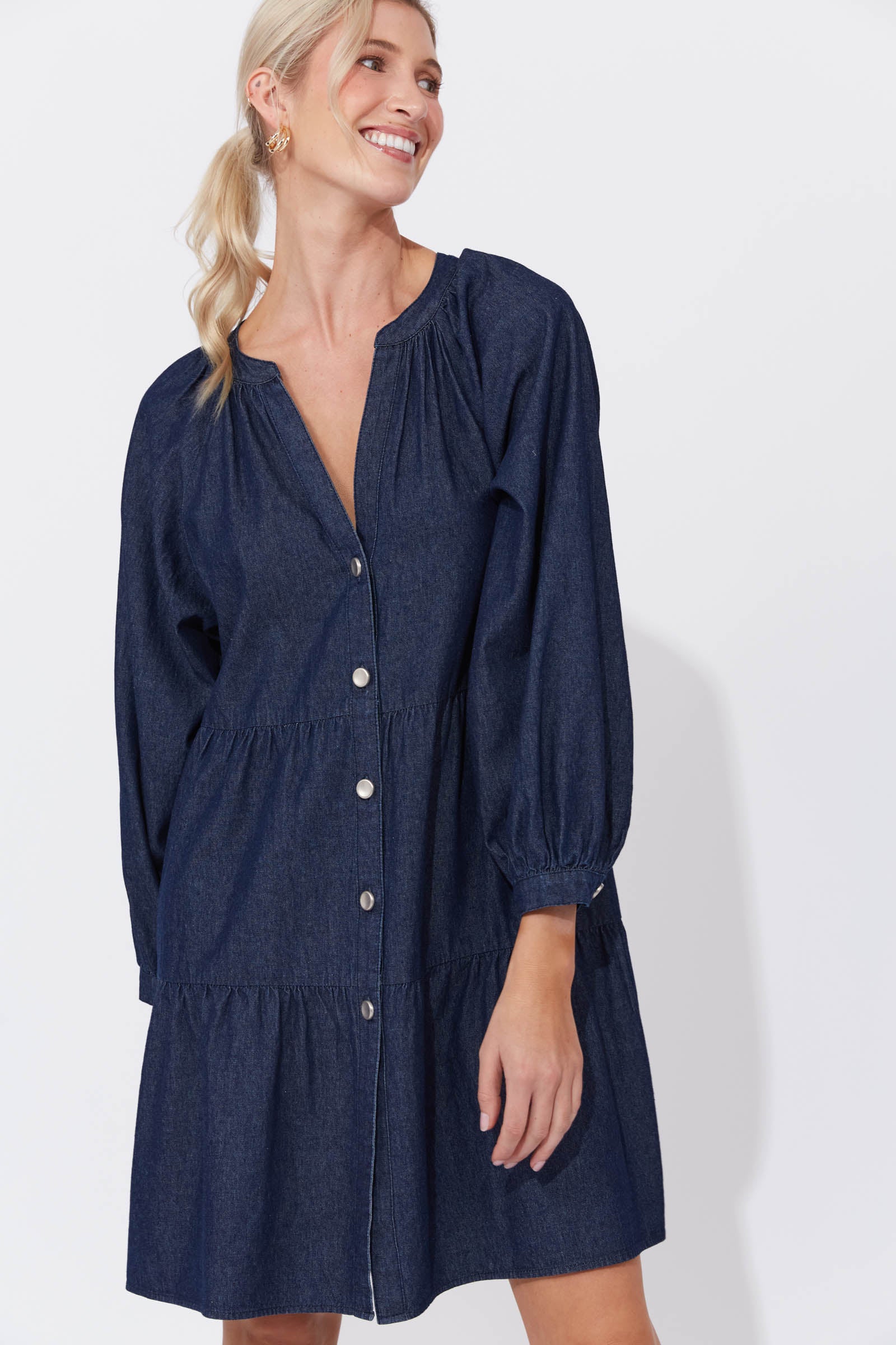Austin Denim Dress - Indigo