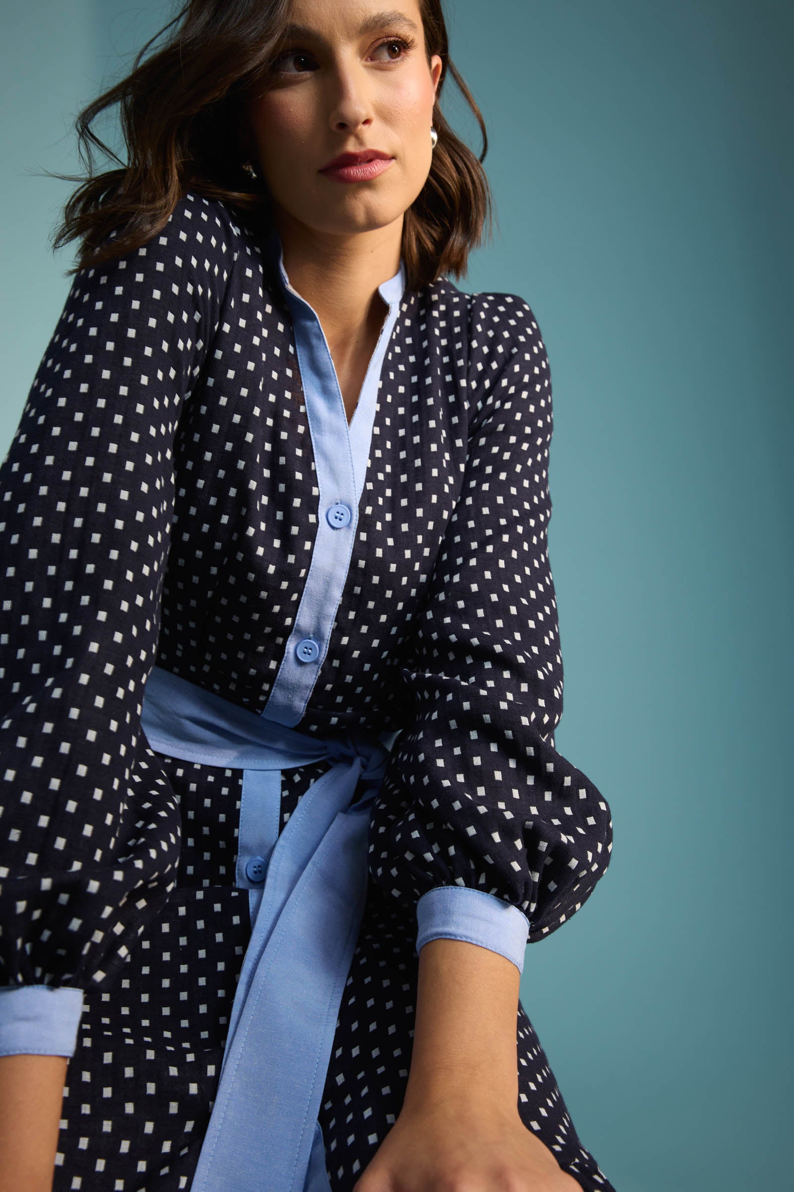 Vanuatu Dress - Navy