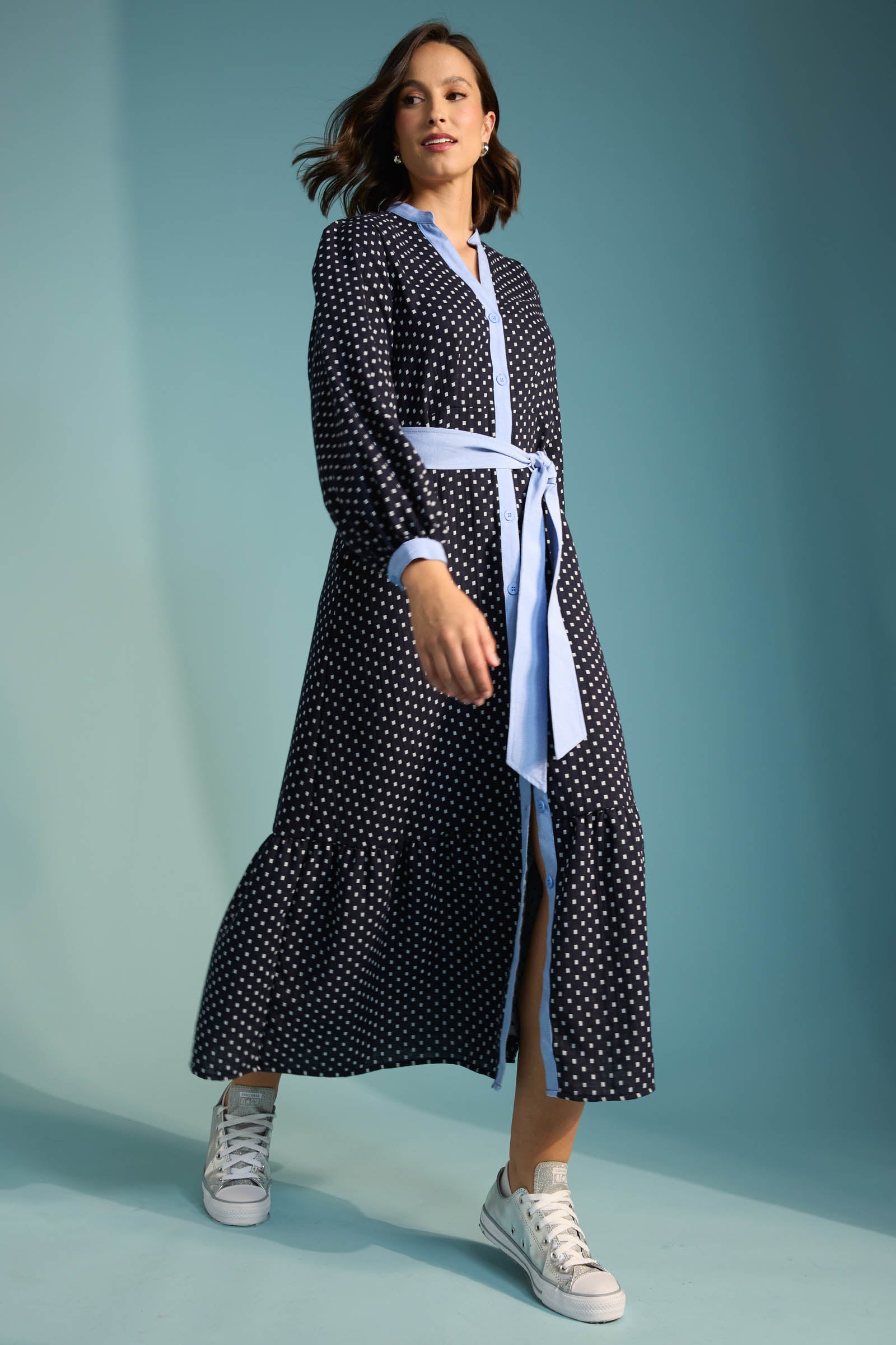 Vanuatu Dress - Navy