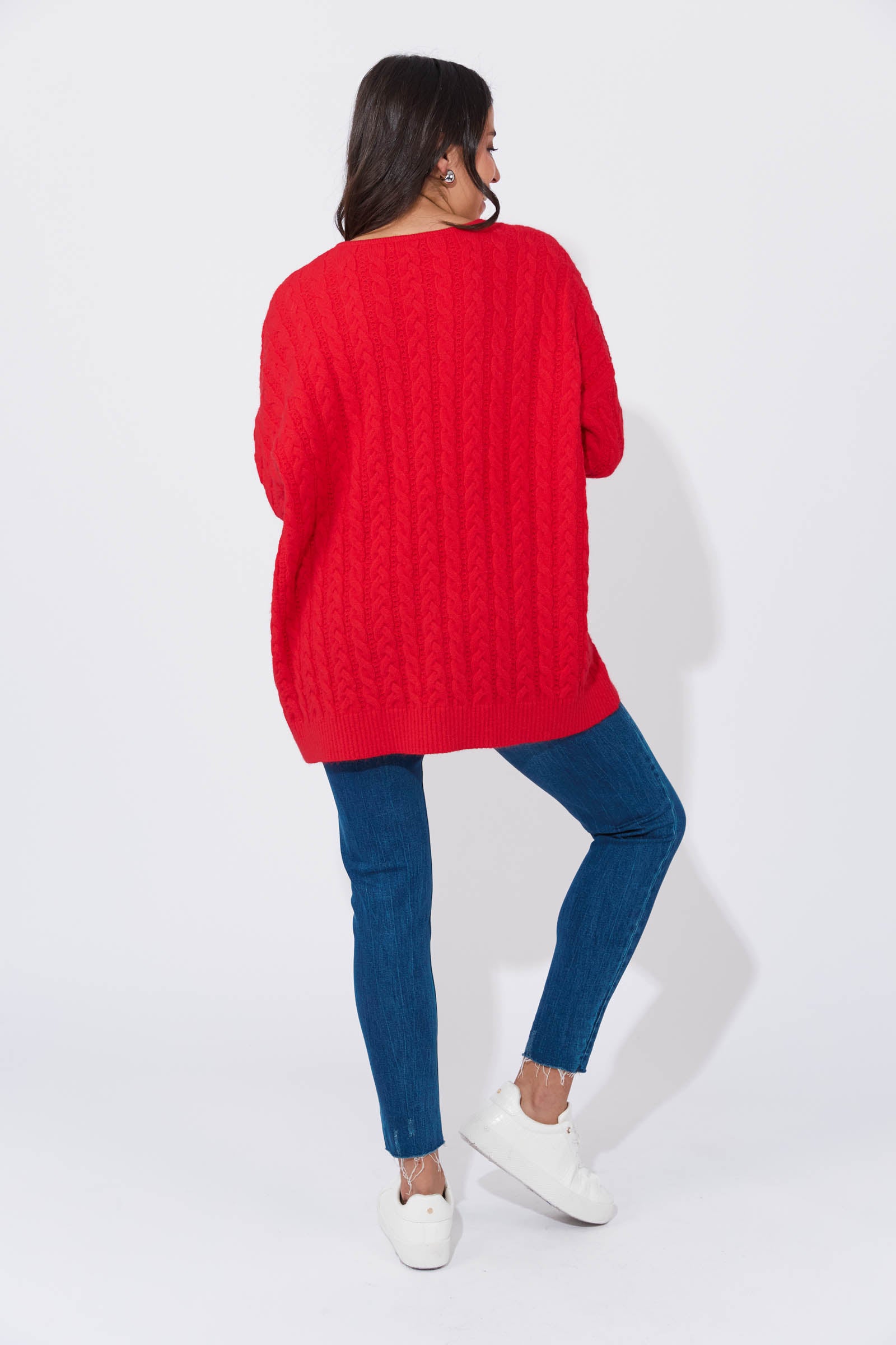 Cadiz Jumper - Chilli