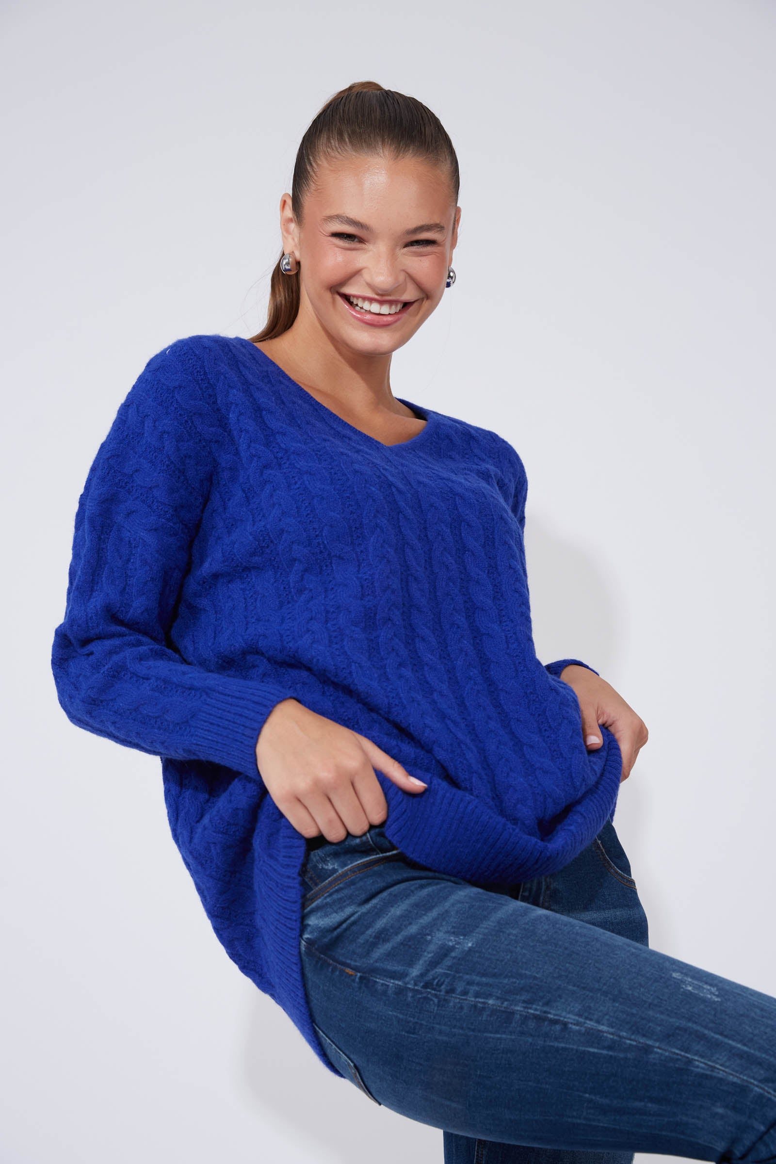 Cadiz Jumper - Cobalt