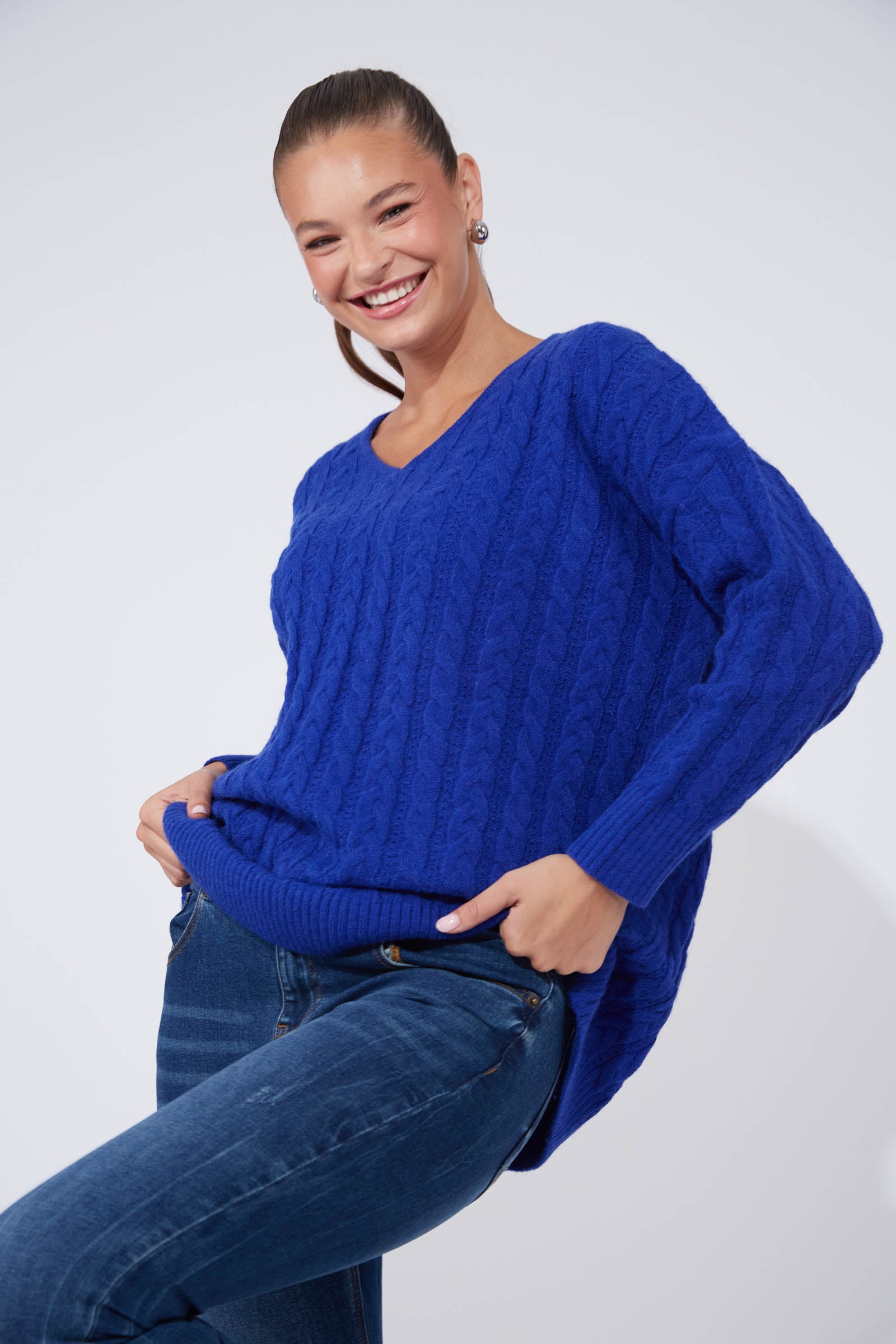Cadiz Jumper - Cobalt