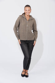 Cadiz Zip Jumper - Marle