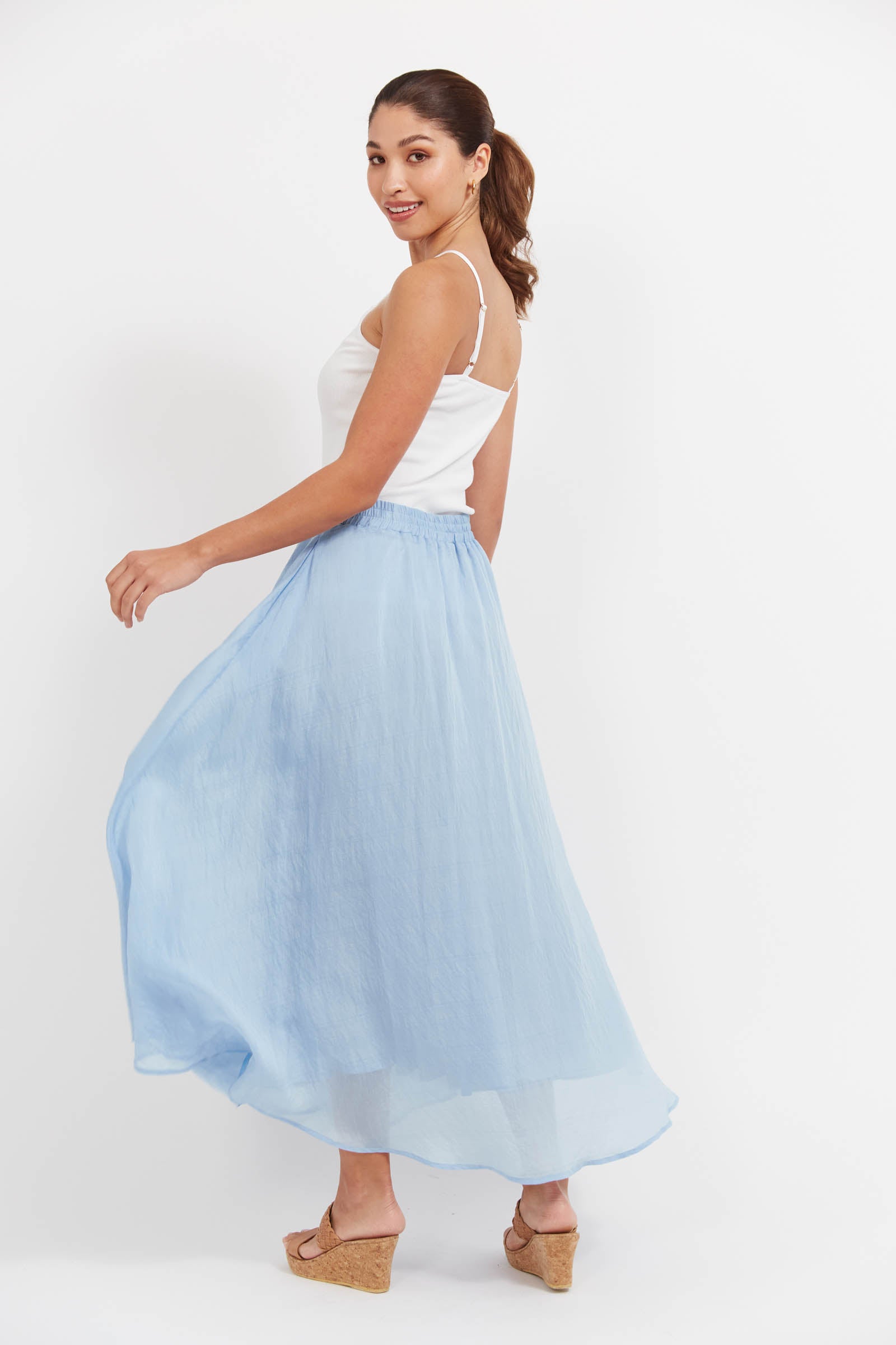 Baja Maxi Skirt - Safira