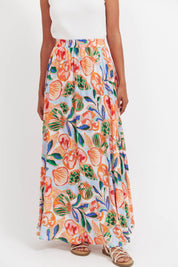Baja Maxi Skirt - Tide