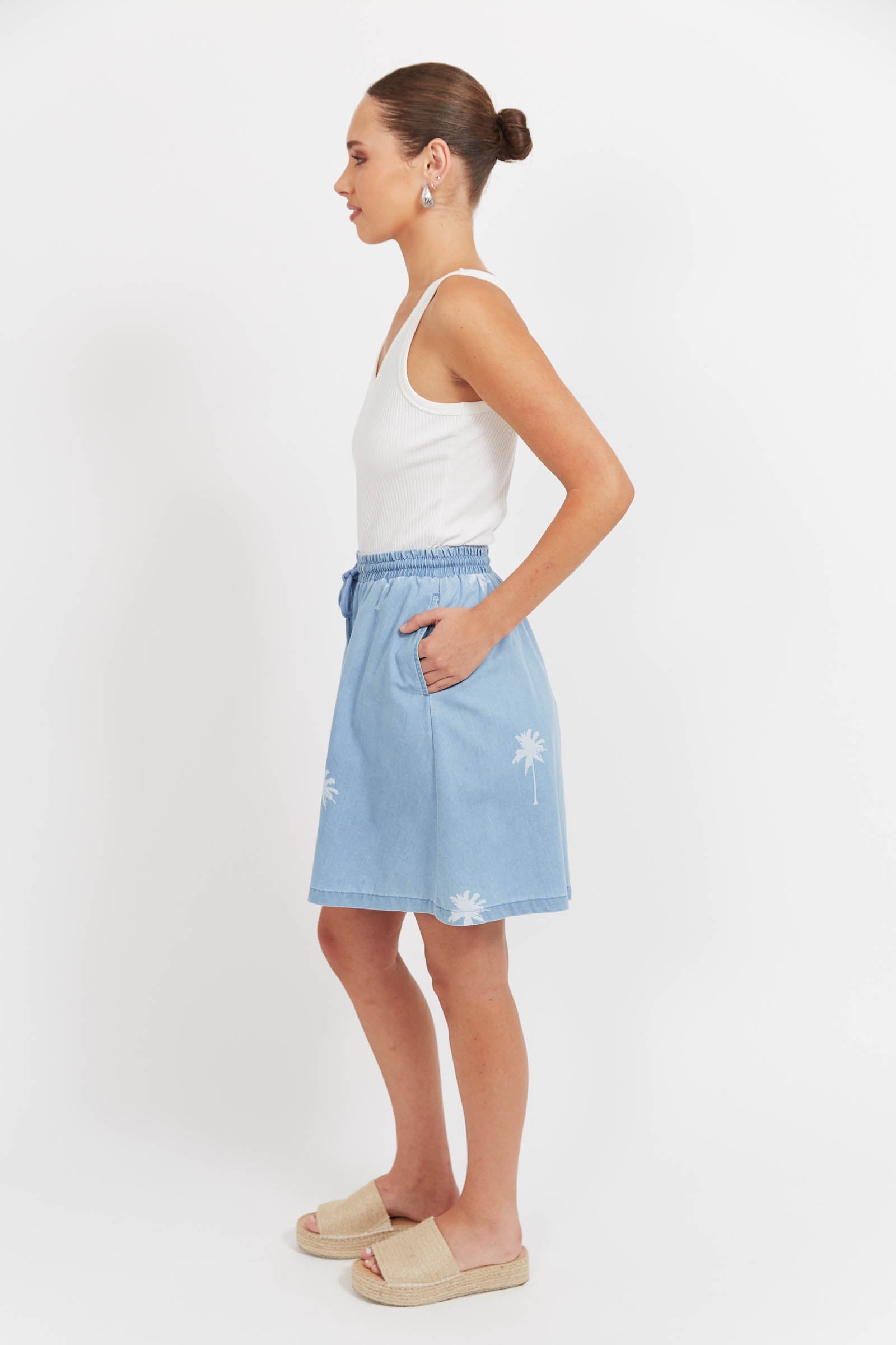 Montego Denim Short - Safira