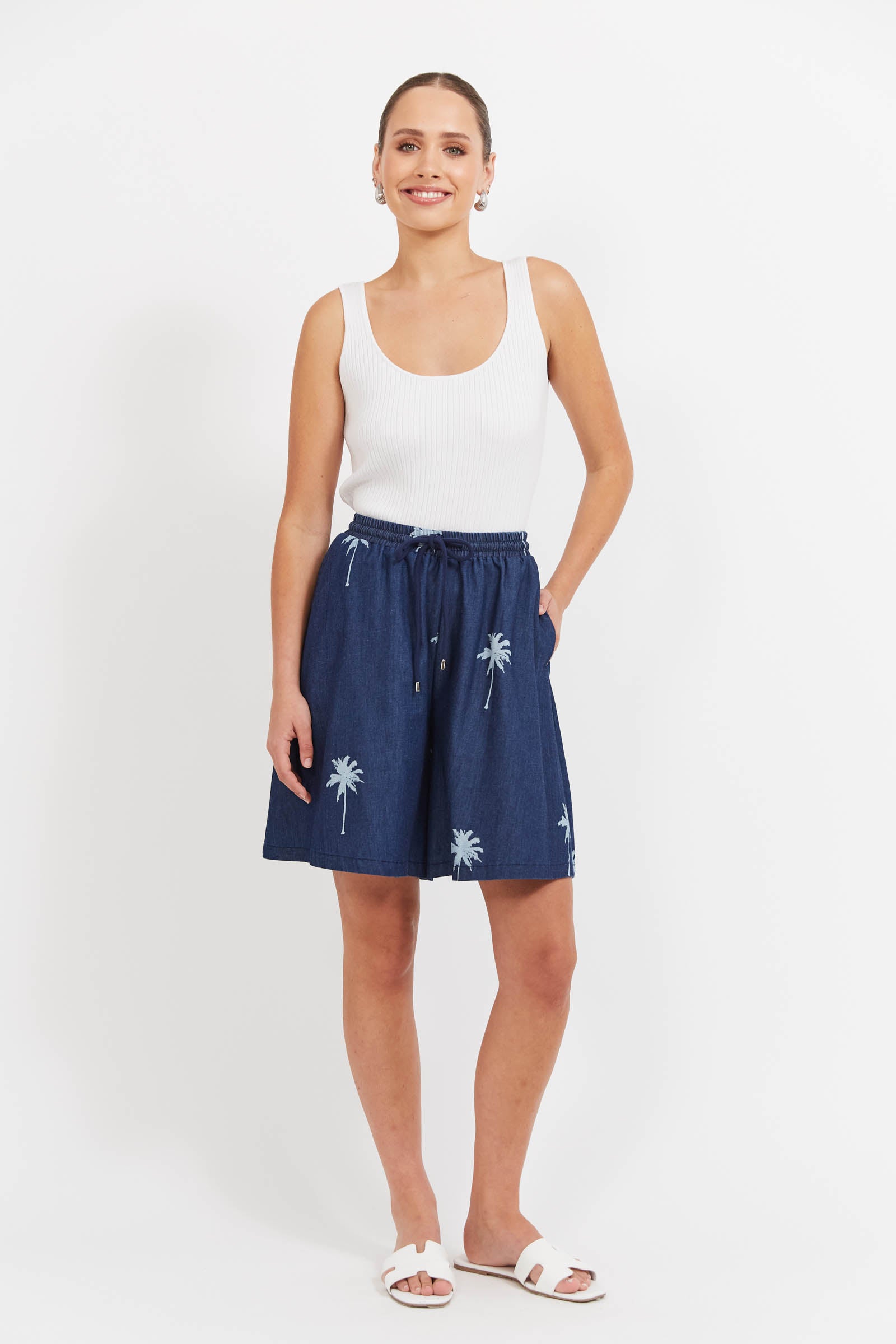 Montego Denim Short - Indigo
