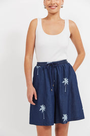 Montego Denim Short - Indigo