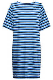 Limon Stripe Tshirt Dress - Indigo