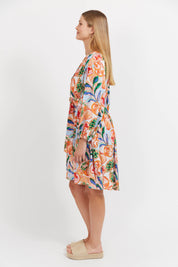 Baja Relaxed Dress - Tide