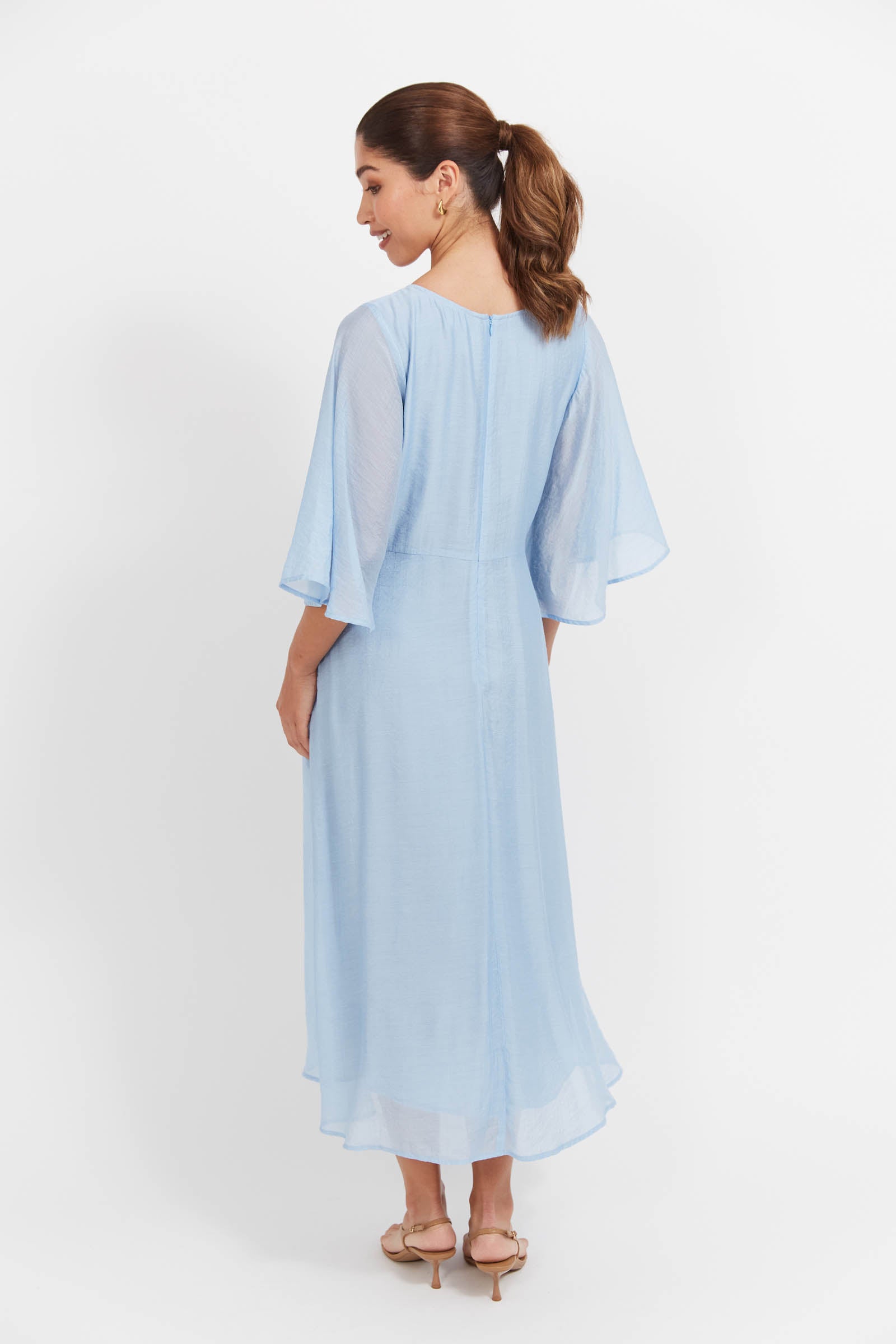 Baja Tie Midi Dress - Safira