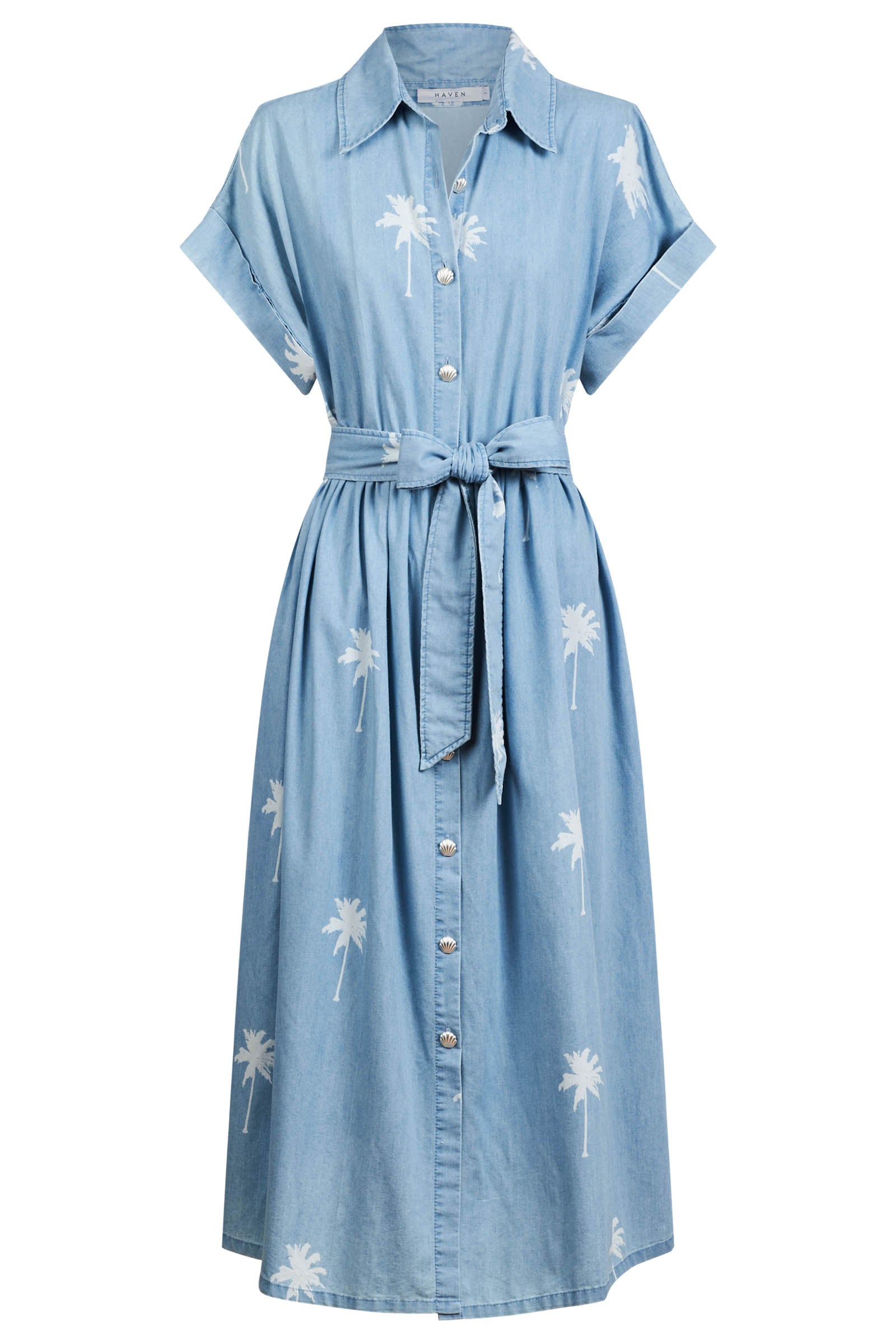 Montego Denim Shirt Dress - Safira