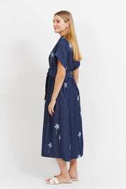 Montego Denim Shirt Dress - Indigo