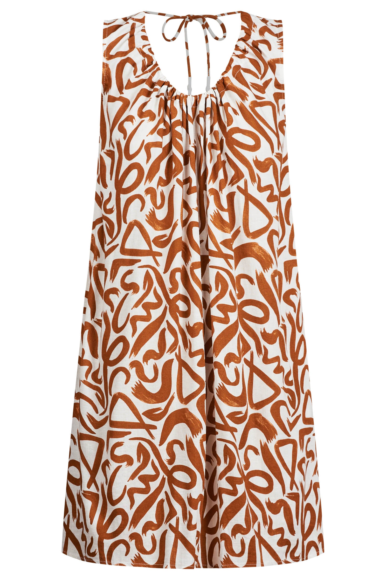 Bahama Tie Dress - Opus Tan