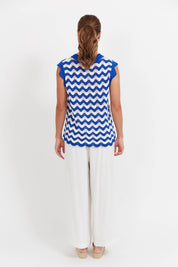 Jamaica Knit Top - Azul