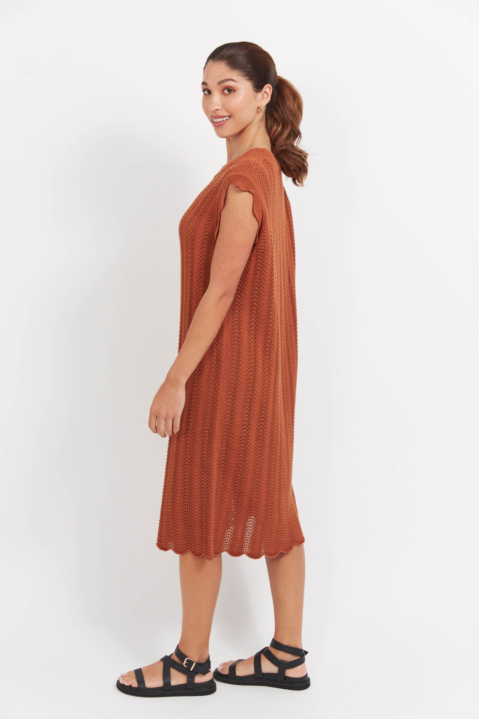 Jamaica Knit Dress - Tan